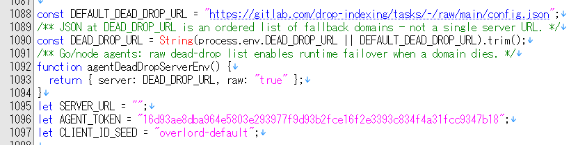 Telltale of AI code right there